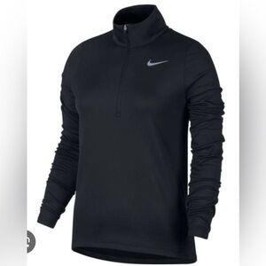 Nike Therma 1/2 Zip Running Top Black Women’s XL 854949-010 NWT